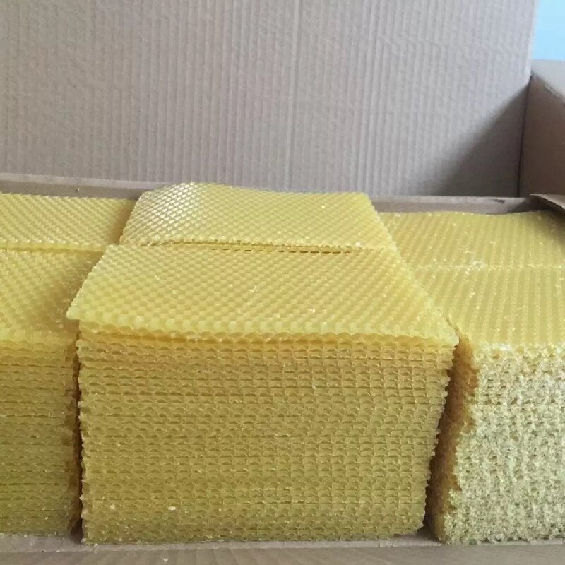 Pure Beeswax Foundation Sheets (for beekeeping & craft) 